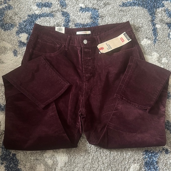 Levi’s 721 High Rise Skinny Corduroy Size 16 Levi’s - Picture 1 of 4
